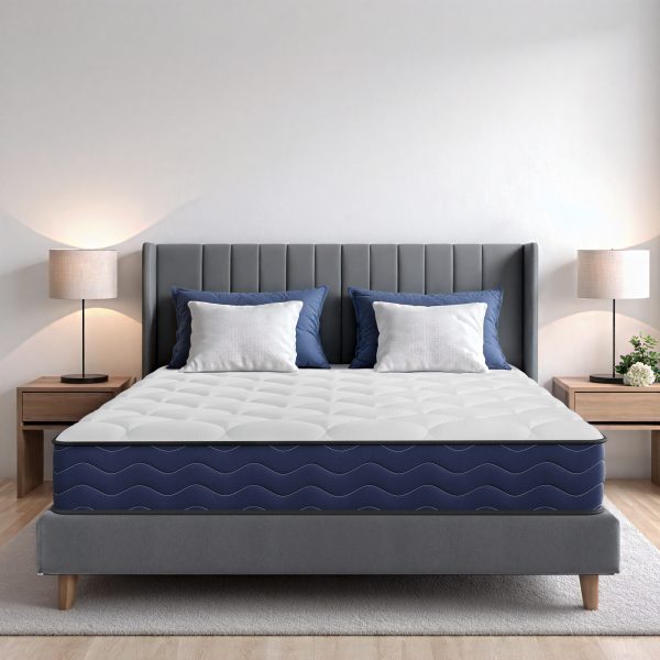 Mattress, Cooling Gel Memory Foam and Individual Pocket Spring