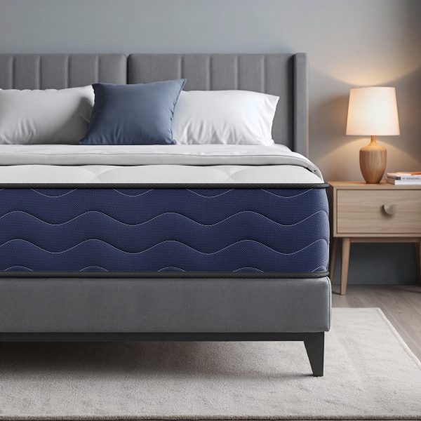 Mattress, Cooling Gel Memory Foam and Individual Pocket Spring