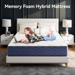 Mattress, Cooling Gel Memory Foam and Individual Pocket Spring