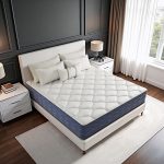 Babo Care Twin Mattress,8 Inch Hybrid Mattress,Memory Foam with Individually Pocket Springs,Medium-Firm Mattress in Box,CertiPUR-US,Anti-Static Fabric