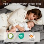 Babo Care Queen Hybrid Mattress, 12 inch Cooling-Gel Memory Foam and Individually Pocket Innerspring Mattress, CertiPUR-US Certified,Queen Size Mattress